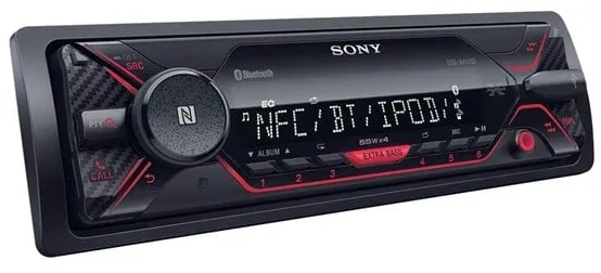 Sony DSX-A410BT - Samochód - cyfrowy odbiornik - jednostka deski rozdzielczej - Single-DIN - Radio samochodowe