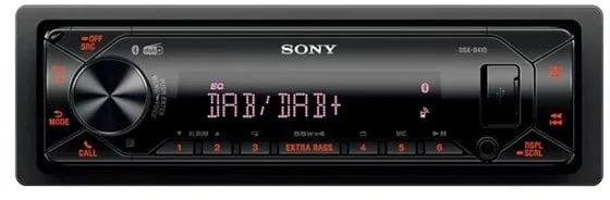 Sony DSX-B41D - Samochód - cyfrowy odbiornik - jednostka deski rozdzielczej - Single-DIN - Radio samochodowe