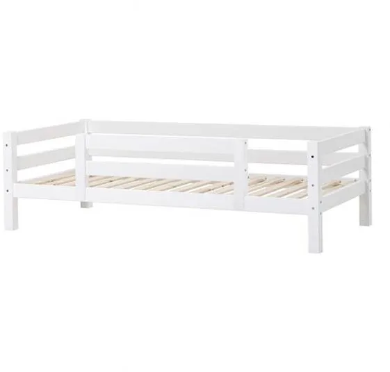 Hoppekids ECO Luxury łóżko juniorskie z barierką 1/2 - 120x200 cm