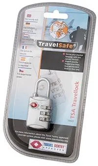 TravelSafe Kłódka z zamkiem szyfrowym