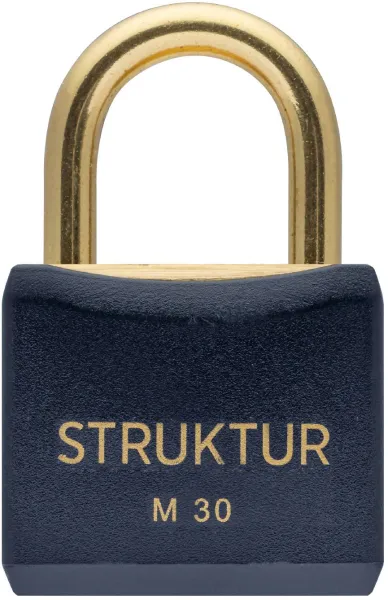 Kłódka Struktur Marin 30 - 100% nierdzewna