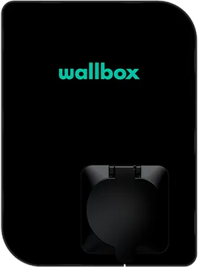 Wallbox Copper SB stacja ładująca z Wi-Fi 22 kW Typ 1 i 2, czarna