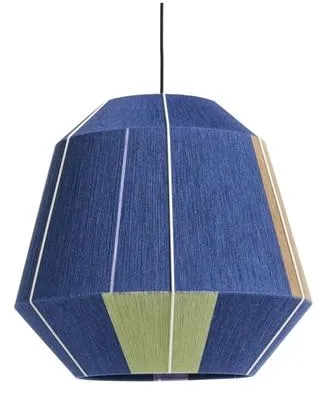 HAY Bonbon 500 Klosz do lampy stołowej Blue Tones/Cream White