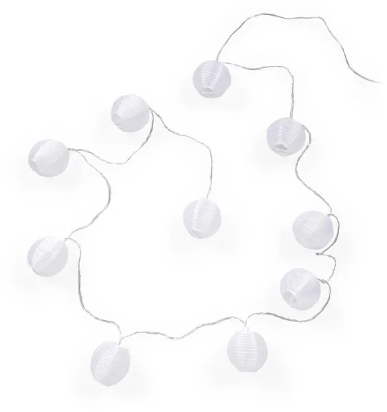 Amabile, girlanda świetlna, biała, tworzywo sztuczne