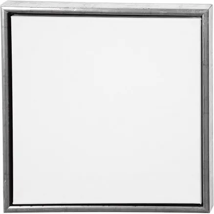 ArtistLine Canvas z ramą, antyczne srebro, biel, głębokość 3 cm, rozmiar 44x44