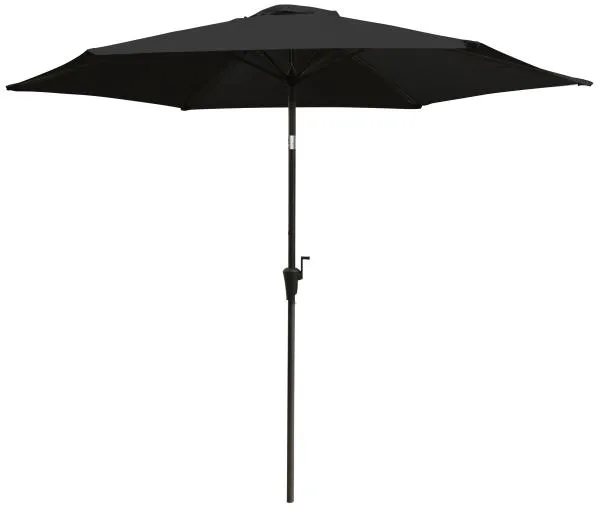 Parasol z funkcją przechylania czarna 3m