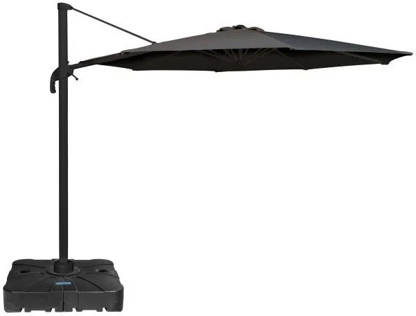 Parasol Roma z obrotem ciemnoszary 3m
