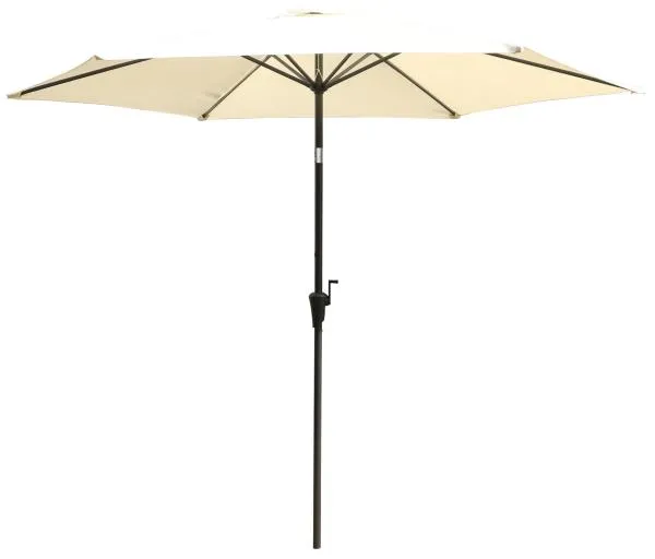 Parasol z regulacją kąta nachylenia beżowy 300cm