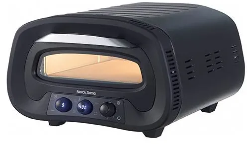 Nordic Sense Elektryczny Piec do Pizzy 1700 W - Czarny