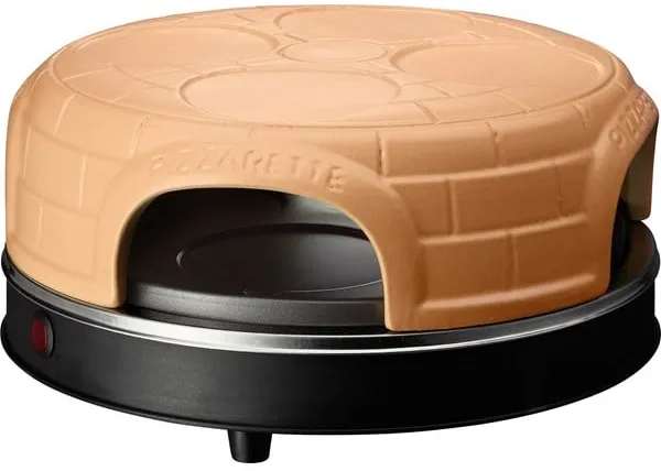 Emerio PO-113255.4 - piekarnik do pizzy/raclette - terakota pomarańczowy