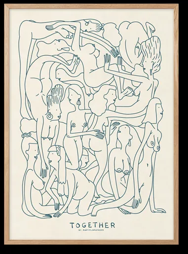 Plakat Peléton Together 70x100