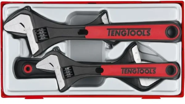 Zestaw kluczy nastawnych Teng Tools TTADJ04 z 4 częściami