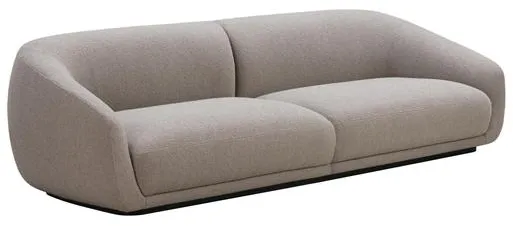 Wendelbo Montholon Sofa 3-osobowa Cuddle 04/Czarny bejcowany dąb