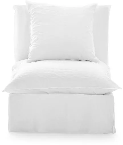 Gervasoni Ghost 06 Sofa Modułowa Bez Podłokietnika Lino Bianco