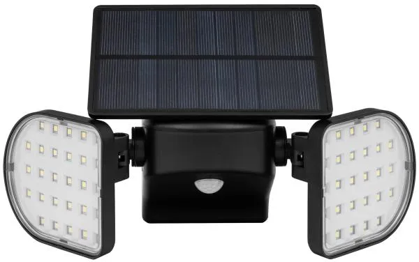 Podwójna lampa solarna z reflektorami 1,5W
