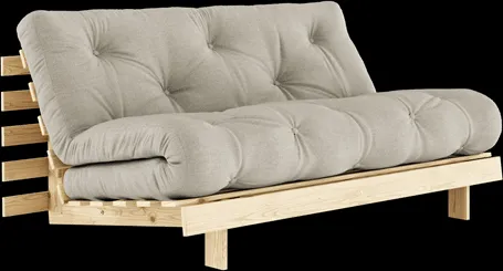 Karup Design Roots Sofa rozkładana z materacem 160x200 914 Len/Sosna