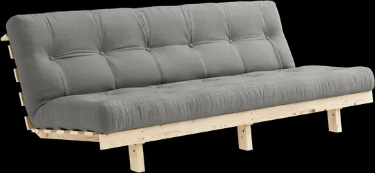 Karup Design Lean Sofa z materacem Alpha 130x200 Szary/Surowy