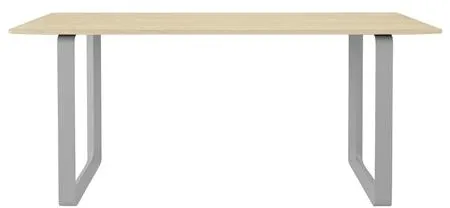 Muuto 70/70 Stół jadalny 170x85 Fornir dębowy/Szary