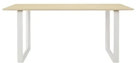Muuto 70/70 Stół jadalny 170x85 Fornir dębowy/Biały