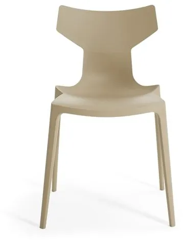 Kartell Re-Chair Krzesło do jadalni Dove