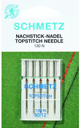 Schmetz Igły do maszyn do szycia Topstich 130N Rozm. 90 - 5 szt.
