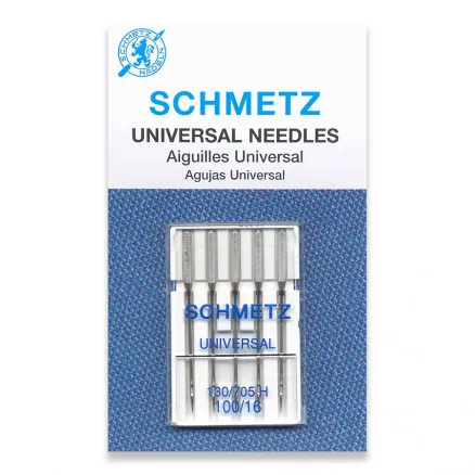 Schmetz Igły do maszyn do szycia Universal 130/705H Rozmiar 100 - 5 szt.