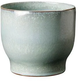 Knabstrup Keramik doniczka, soft mint - Ø:12,5 cm