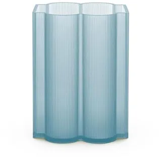 Kartell Okra Wazon Niski Błękitny