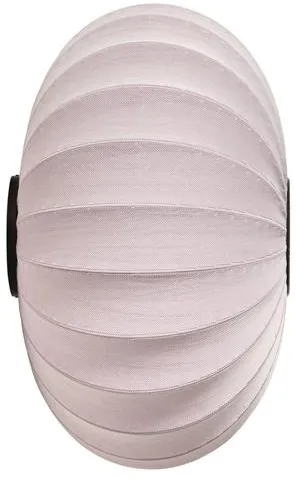Made By Hand Knit-Wit Oval Lampa ścienna Ø76 cm Light Pink