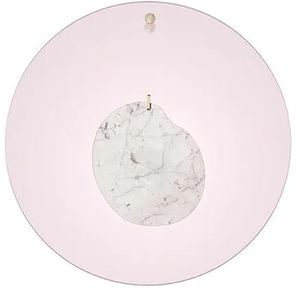 Foscarini Gioia Grande Lampa ścienna Różowa